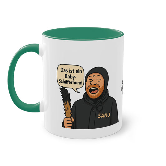 Das ist ein Baby-Schäferhund - Kaffeetasse