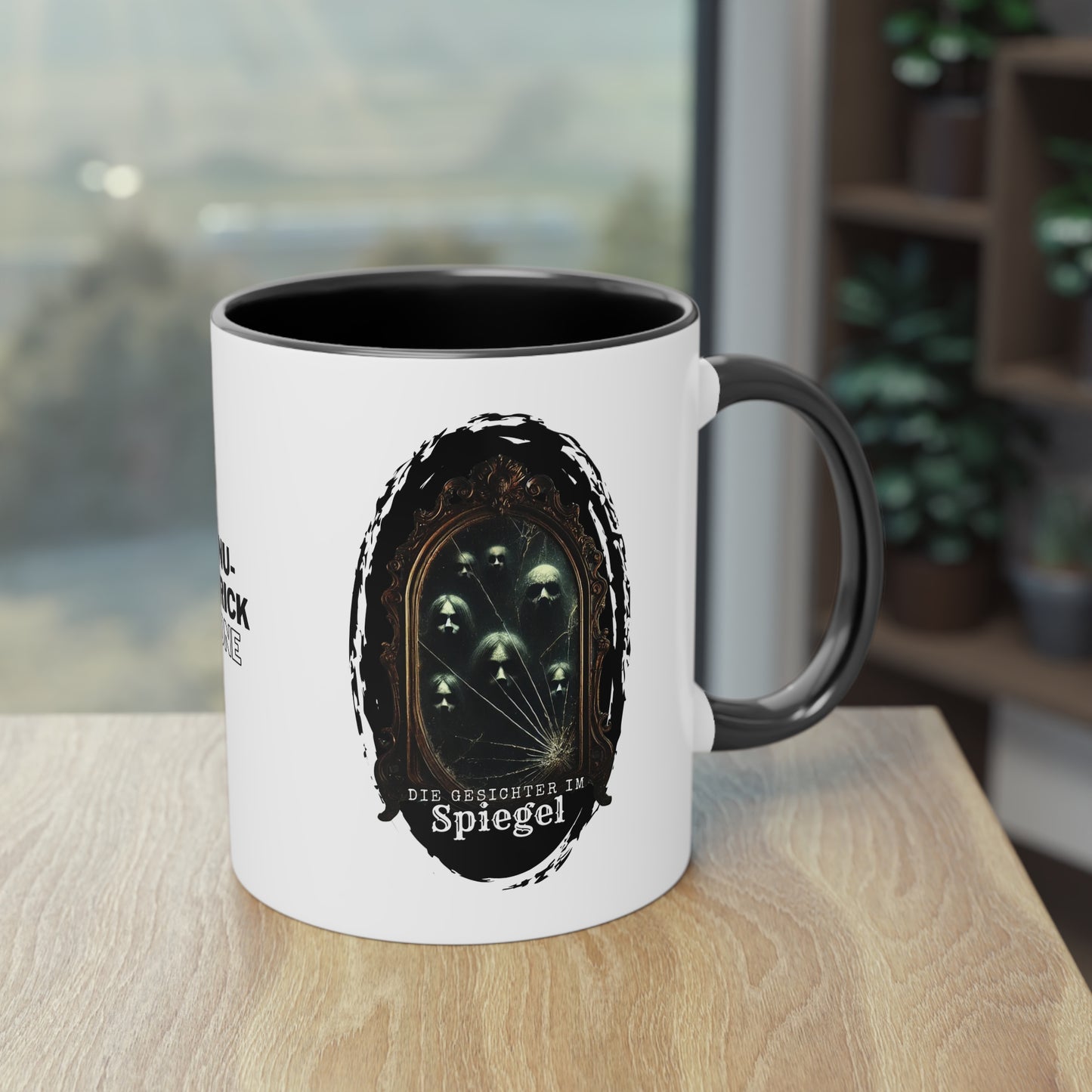 Die Gesichter im Spiegel - Kaffeetasse