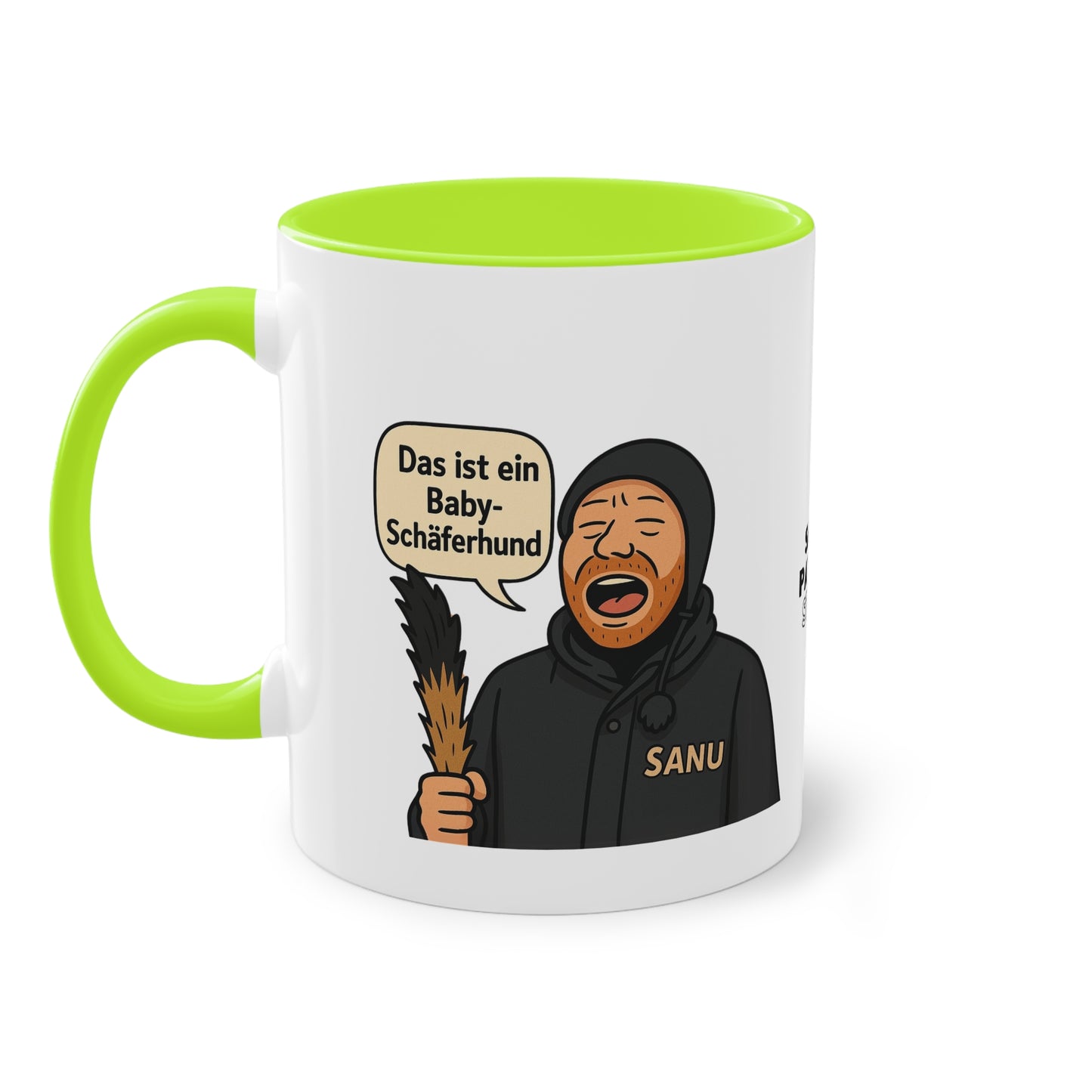 Das ist ein Baby-Schäferhund - Kaffeetasse