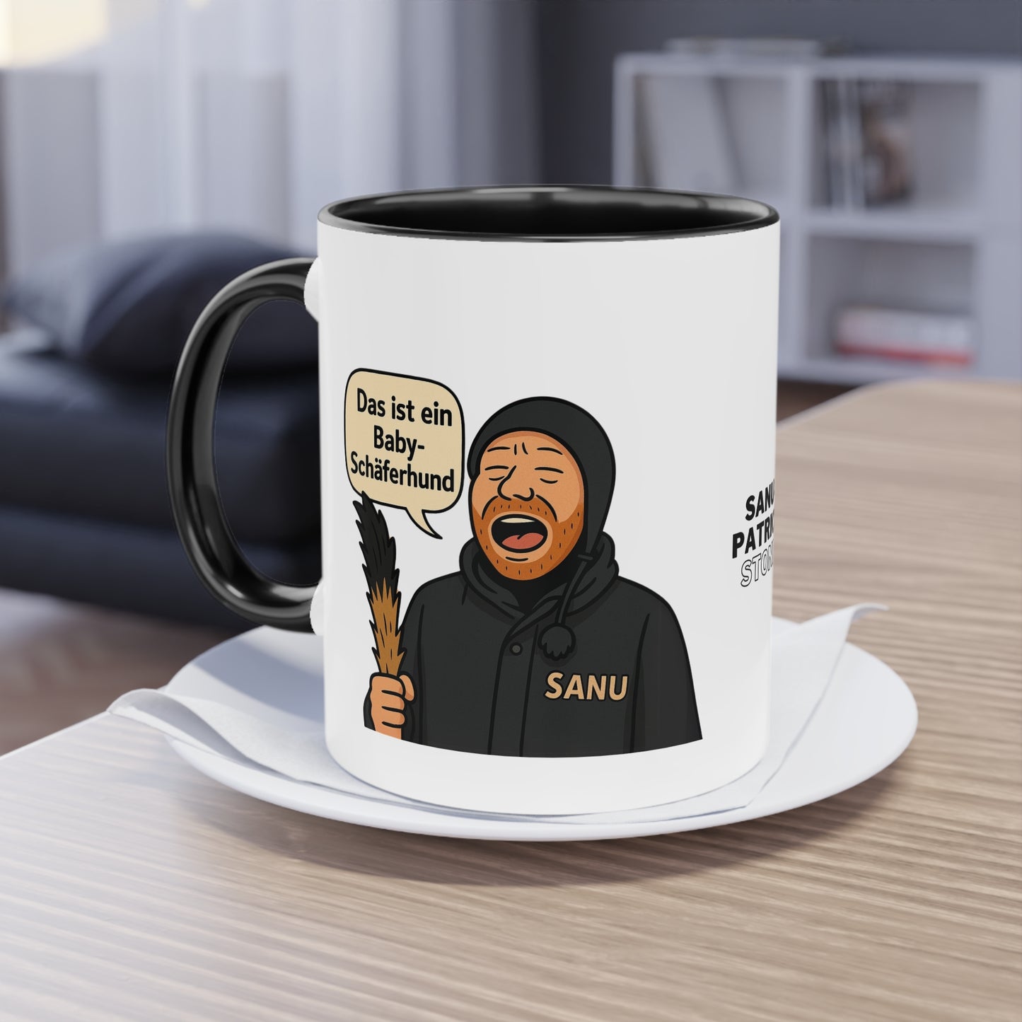 Das ist ein Baby-Schäferhund - Kaffeetasse