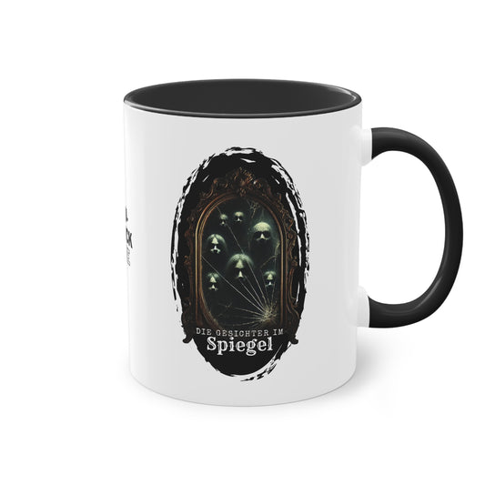 Die Gesichter im Spiegel - Kaffeetasse