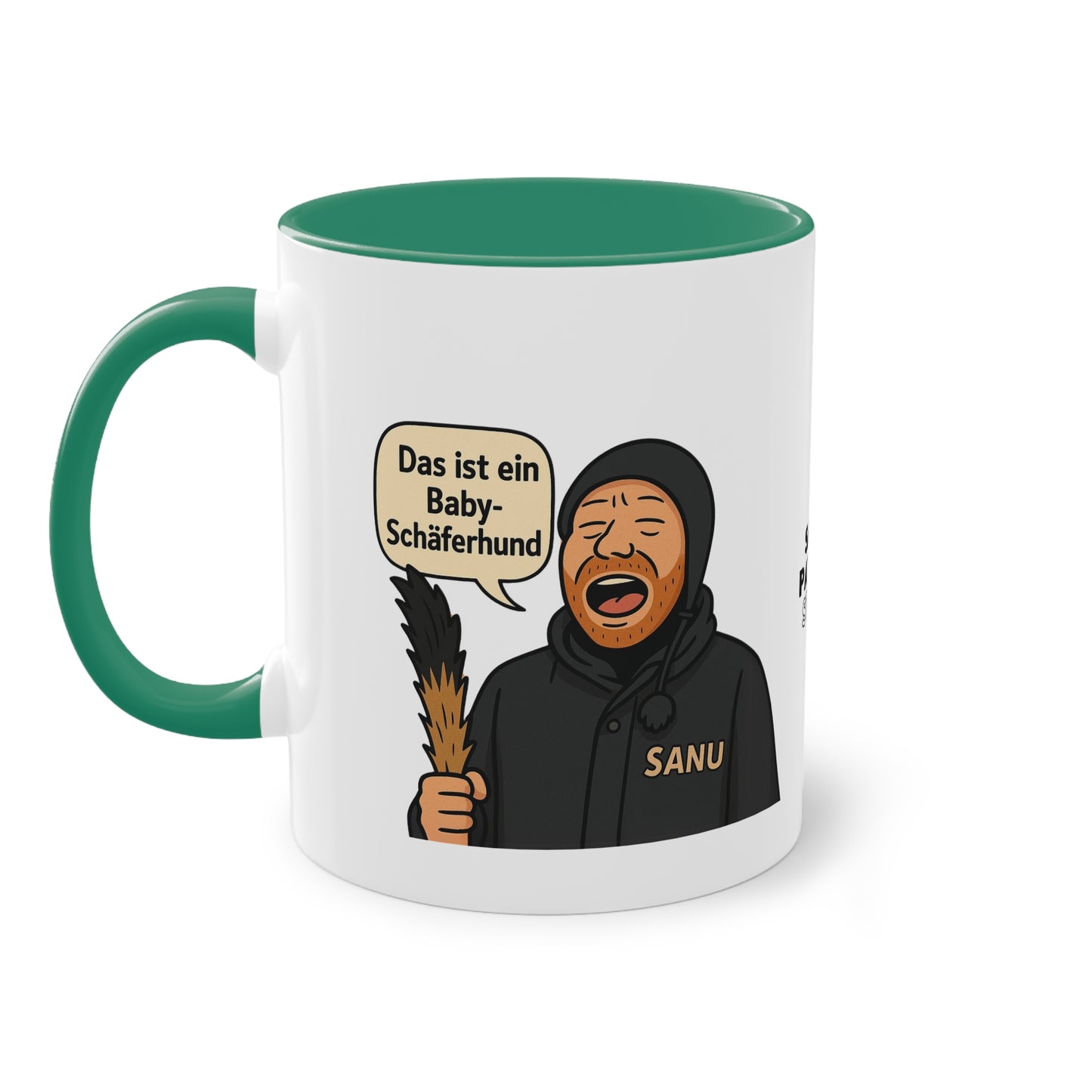 Das ist ein Baby-Schäferhund - Kaffeetasse