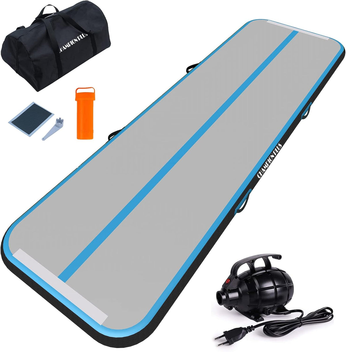Airtrack Matte 3m – Aufblasbare Tumbling Matte – Turnmatte – Geprüfte Retourenware