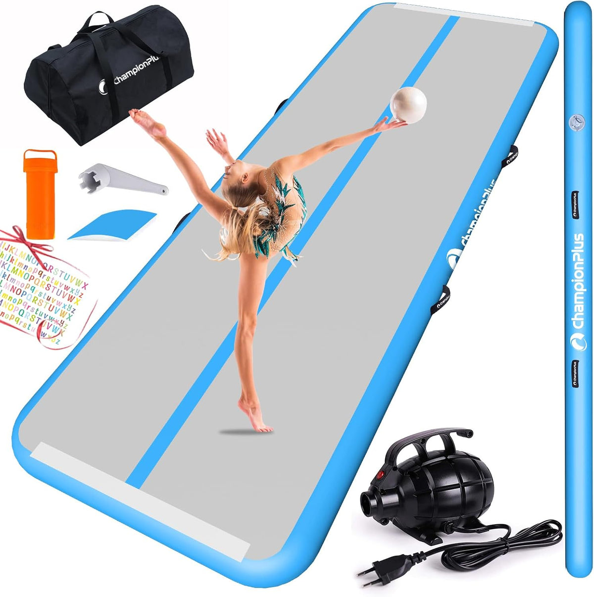 Airtrack Matte 3m – Aufblasbare Tumbling Matte – Turnmatte – Geprüfte Retourenware